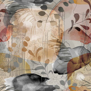 Multi-Tonal Abstract Roller Blinds