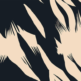 Black & Beige Abstract Roller Blinds