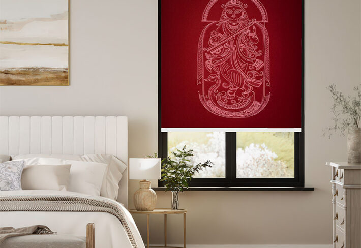 Divine Serenity Window Outside Roller Blind