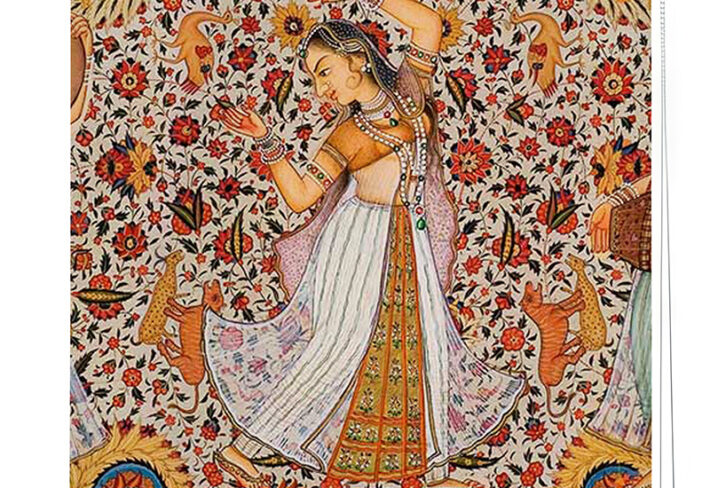 Vibrant Indian Art Window Roller Blinds