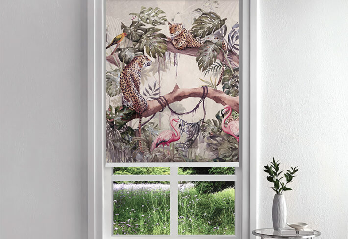 Jungle Majesty Inside Roller Blind
