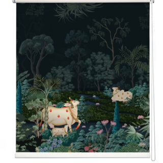 Divine Pichwai Cow Roller Blind