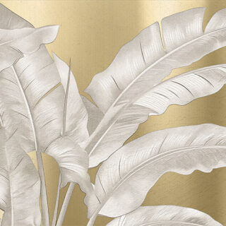 Golden Tropics Banana Leaf Roller Blinds
