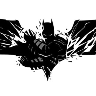 Iconic Batman Logo Roller Blinds