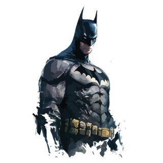 Full-Figure Batman Art Roller Blinds