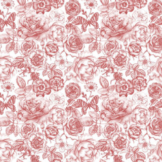 Vintage Floral Charm Roller Blinds