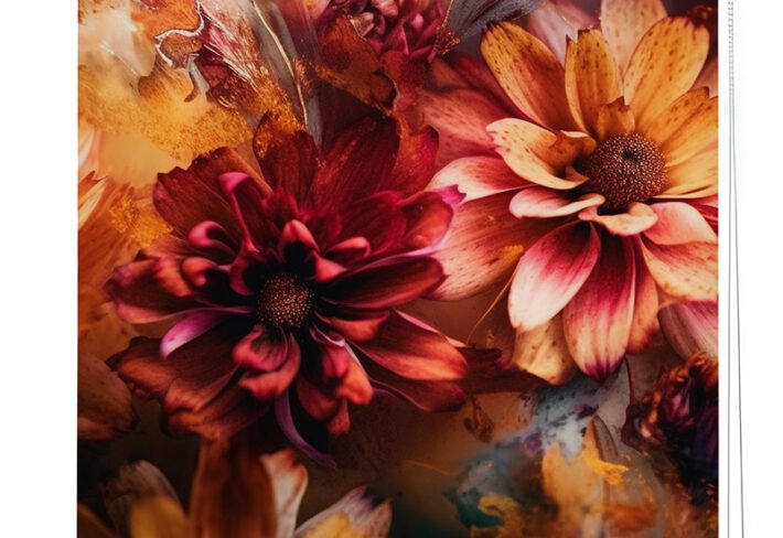 Vibrant Bloom Window Roller Blinds