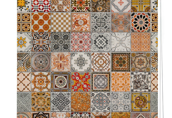 Mosaic Pattern Window Roller Blind