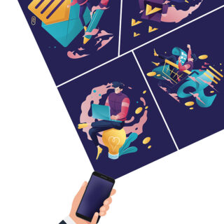 Digital Spark Visionary Roller Blinds