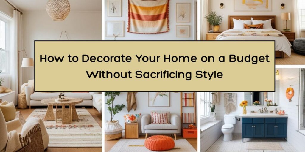 How to Decorate Your Home on a Budget Without Sacrificing Style