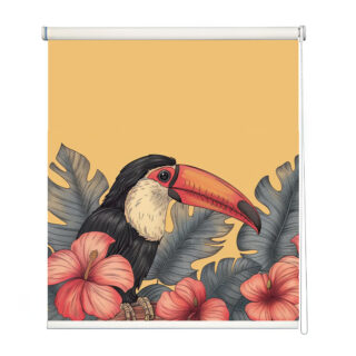 Lush Jungle Toucan Printed Window Roller Blind