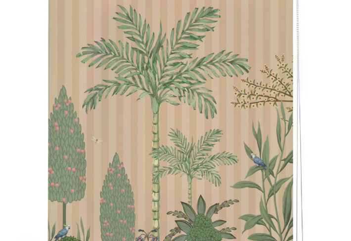 Enchanted Oasis Tropical Roller Blind