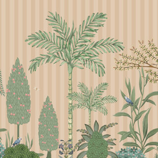 Enchanted Oasis Tropical Roller Blinds