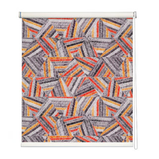 Contemporary Zigzag Stripe Roller Blind