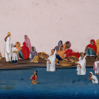 Traditional Indian Market Scene Roller Blinds