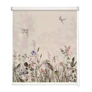 Tranquil Forest Edge Botanical Roller Blind