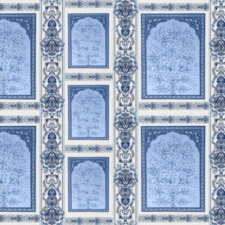 Blue Mandala Pattern Roller Blind