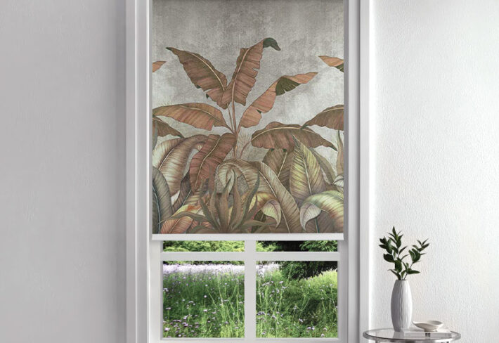 Banana Leaf Bliss Roller Blinds