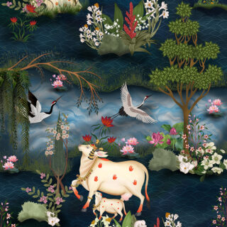 Sacred Pichwai Roller Blind