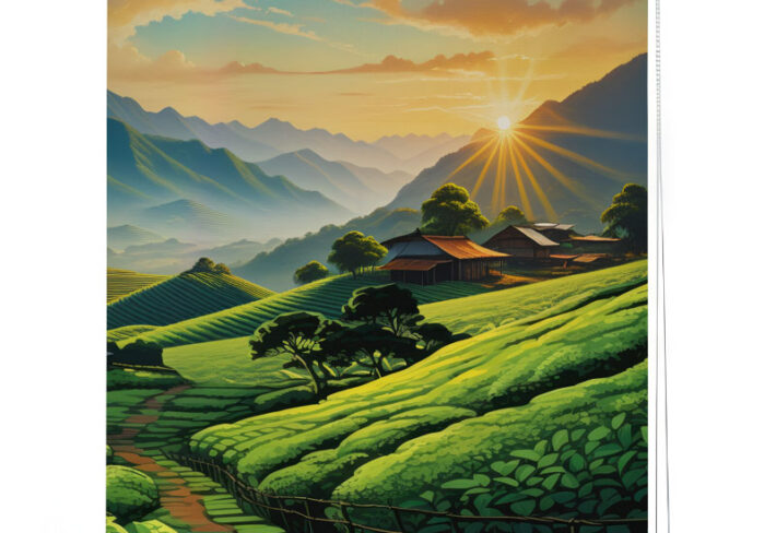 Mountain Meadow Roller Blind