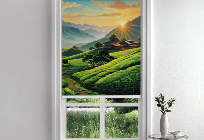 Mountain Meadow Roller Blind