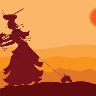 Khilone Wali Scenery Roller Blind