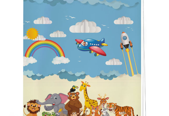 Jungle Friends Forever Roller Blind