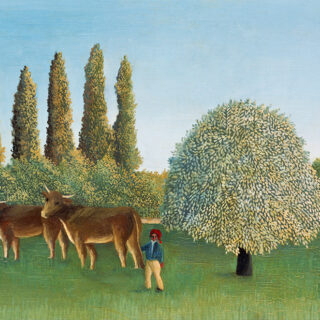 Naive Art Pastoral Roller Blind
