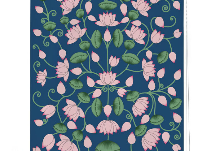 Tranquil Lotus Roller Blinds