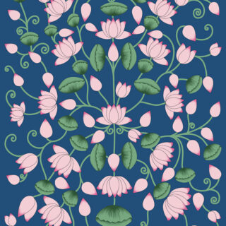 Tranquil Lotus Roller Blinds