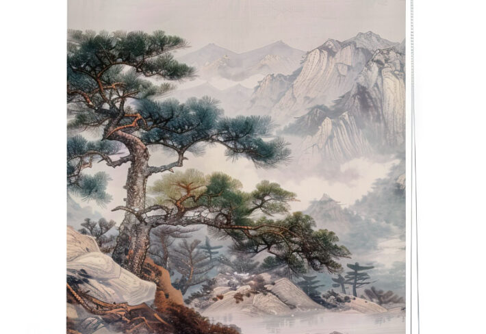 Misty Mountain Roller Blind