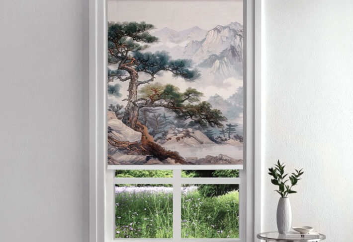 Misty Mountain Roller Blind