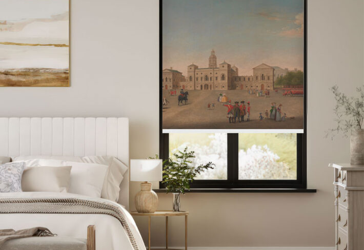 Historic London Vista Art Print Outside Roller Blind