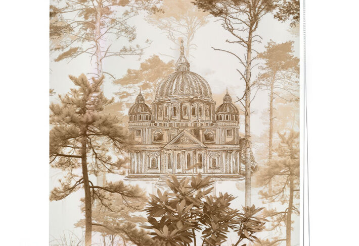 Sepia Cathedral Roller Blinds