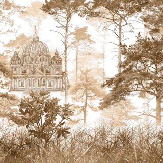 Sepia Cathedral Roller Blinds