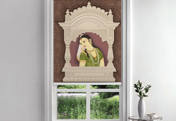 Maharani's Grace Roller Blind