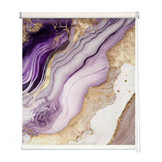 Amethyst Marble Veins Roller Blinds