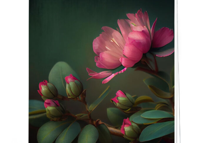 Duskhaven Flora Roller Blind