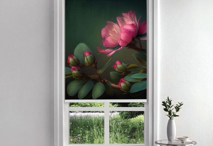 Duskhaven Flora Roller Blind