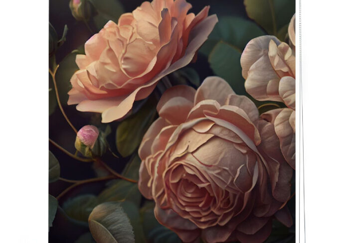 Whispered Roses Roller Blind