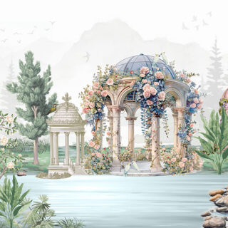 Mystic Arbour Roller Blind