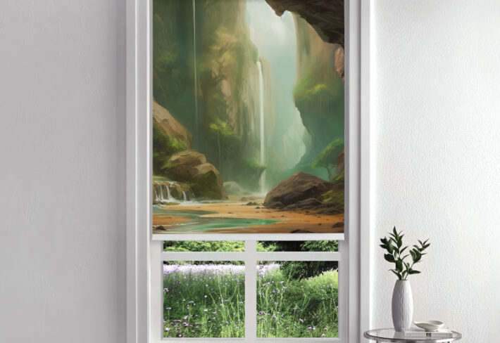 Hidden Falls Roller Blinds