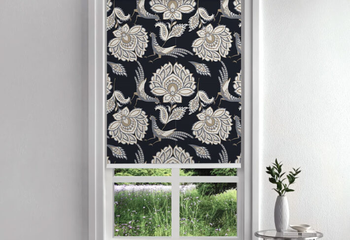 Paisley Floral Pattern Roller Blinds