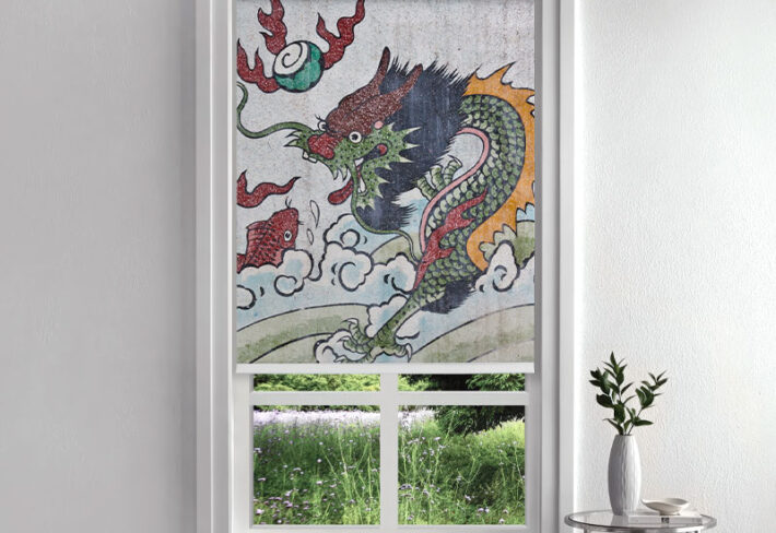 Dragon Artistry Roller Blind