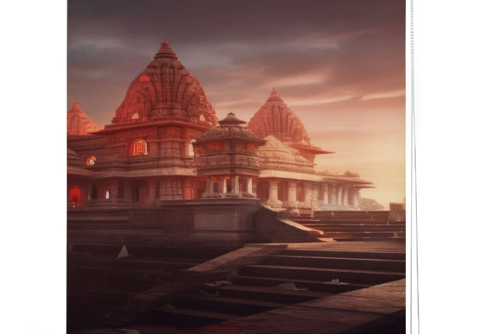 Sacred Temple Roller Blinds