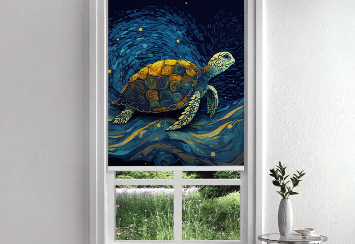 Celestial Turtle Roller Blinds