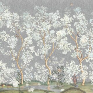 Twilight Blooms Roller Blinds