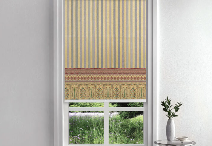 Gilded Borders Roller Blinds