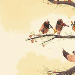 Joyful Musicians Roller Blinds