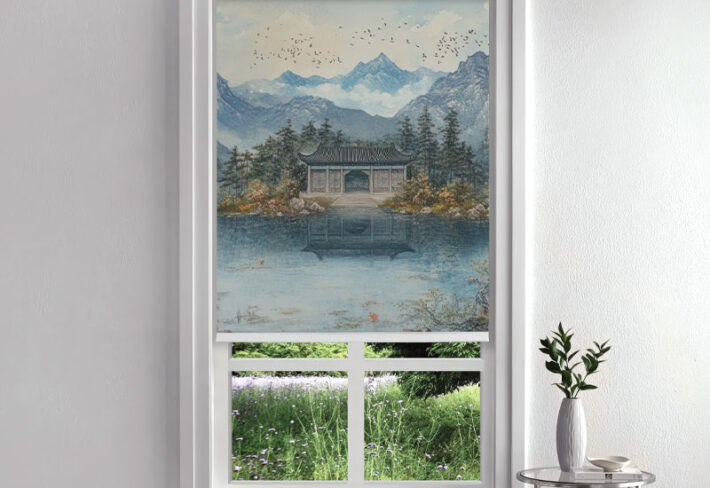 Mountain Sanctuary Roller Blinds